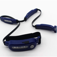 舆歌充电红蓝360度爆闪帽灯头盔警示灯闪光器