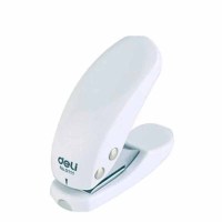 得力 0111小型迷你打孔器2个装 颜色随机