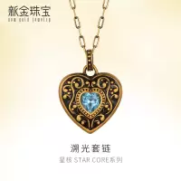 新金珠宝 黄金手链999足金女首饰足金项链