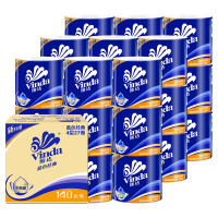 维达卷纸 V4069-B 4层140克 有芯卷纸 (实发27卷/箱)新老包装随机