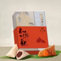 知味观东方粽迹端午礼盒1282克(粽子11只 咸鸭蛋2只、绿豆糕4只)端午节高端礼盒粽子鸭蛋绿豆糕