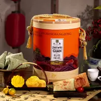 知味观杭州味道1376克(粽子10只 咸鸭蛋4只、绿豆糕2只、定胜糕1只)端午节礼盒高端礼盒送礼