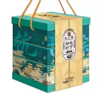 知味观知味时节粽子端午礼盒2100克(粽子9只、绿豆糕*3只、龙井茶*2罐、陶瓷茶杯*1只)端午节送礼粽子高端