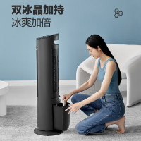 美的(Midea)冰爽香风]加湿制冷家用空调扇净化冷风扇水冷无叶塔扇落地冷风机轻音冷风机制冷小空调 AAF10MB
