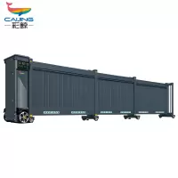 CJ-DHM1016智能电动段滑门平移门工厂单位电动大门分段直线门