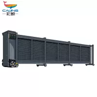 CJ-DHM1013智能电动段滑门平移门工厂单位电动大门分段直线门