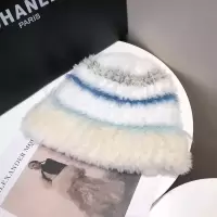 软糯秋冬季防寒保暖加厚毛绒帽 女士-白色成人帽