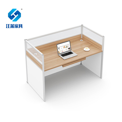 江莱屏风桌办公桌1.0*0.6*1.2m/JL-Z38/米