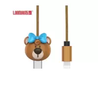 乐默(LOOMOO) 泰迪熊Type-C快充数据线 LCB-190
