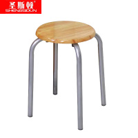 圣斯顿 圆凳 S-YD4529Y 440*290mm 原木色 把