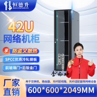 恒德升 HDS-A427SB6642 网络机柜 19英寸国际标准机柜 42U