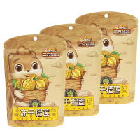 三只松鼠榴莲干休闲零食水果干果脯金枕榴莲脆果小吃30g*3袋
