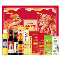 金龙鱼大礼包米面油伴手礼五谷杂粮调味品员工福利团购优惠礼盒装礼物 金龙鱼龙凤呈祥大礼包C款