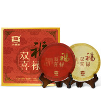 大益 福禄双喜礼盒(生熟)714g