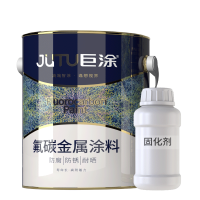 氟碳金属涂料 4KG 中灰 单位:桶