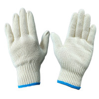 企采严选 白色纯线手套