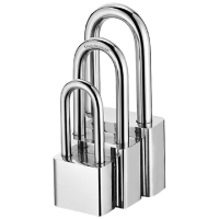 留阳 LiuY-z6 合金叶片挂锁 30*20mm 单位:把