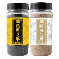 十月稻田 黑白芝麻组合400g(200g*2)杂粮