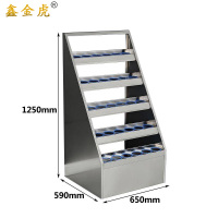 鑫金虎水杯柜30位不锈钢存放柜ZN4 650*590*1250mm