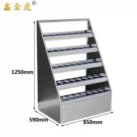 鑫金虎水杯柜40位不锈钢存放柜ZN5 850*590*1250mm