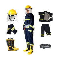 抢险救灾消防演习检查 02消防服6件套厚款