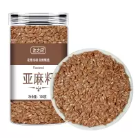亚麻籽正品亚麻子仁生胡麻籽粉黄金炒熟亚麻籽泡水无硫非黄金亚麻