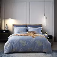 梦洁家纺 纯棉印花四件套:祥烨 200*230