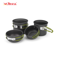 酷龙达(Coloda) 户外野营多用途组合套锅CLD-LJT04