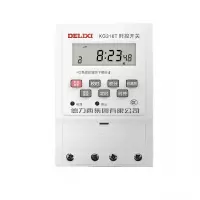 德力西(DELIXI) 时控开关定时器220v路灯时空时间380V控制器kg316t自动断电 220V时控