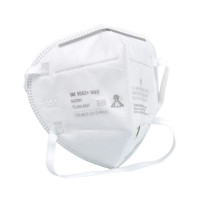 3m 口罩n95口罩防尘 防甲流飞沫防雾霾防PM2.5防工业粉尘颗粒物花粉头戴式 9502+ 50只双片盒装