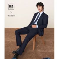 海澜之家(HLA)西服套装商务经典系列西装套装 XL180/96A(50A)
