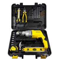 史丹利 39件720W冲击钻套装 13mm 冲击钻头正反转可调速多功能 电动工具箱套装企业定制 STDH7213V