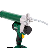 世达(SATA)18V无刷锂电黄油枪高压充电式全自动黄油机 挖机用打黄油电动工具51021(单电版)