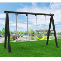 远波 幼儿秋千户外儿童吊椅幼儿园荡秋千广场小区公园庭院健身器材 网盘秋千