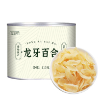湖南特产龙牙百合干片原色无硫百合干货可搭莲子银耳百合搭档