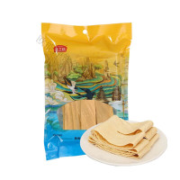 盘中玉燕之坊原浆豆腐皮油豆皮豆制品腐竹干货麻辣烫火锅凉拌菜原料农家 原浆豆腐皮120g