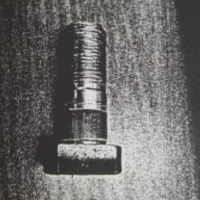 杭叉 后轮轮毂螺栓 M20*1.5总长 61配螺母 1个