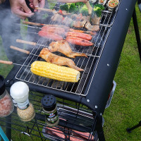 何大屋烧烤炉HDW2002烧烤炉户外BBQ烧烤架木炭烧烤碳烤炉家用便捷烧烤炉子[台]