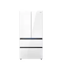 美的冰箱BCD-600WUFGPZMA珍彩白