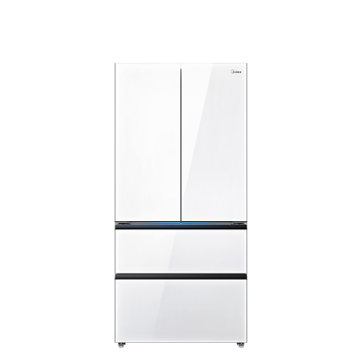 美的冰箱BCD-600WUFGPZMA珍彩白