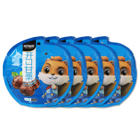 三只松鼠开口甘栗休闲坚果零食小吃干果炒栗子120g*5袋