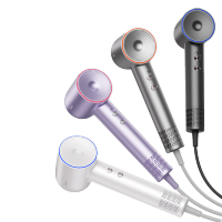 美的(Midea)高速吹风机 39亿等离子护发 家用吹风筒 杀菌除头螨电吹风FG208 流光白