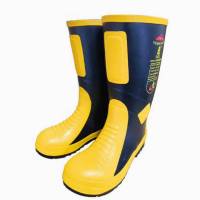 册宣 消防鞋 17款消防靴子胶鞋 3C认证