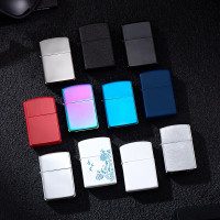 金属打火机纯色金色