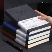 法拉蒙(faramon) FLM-JSB-21744 笔记本本子 A5 装商务笔记本子(黑1棕1蓝1灰1)4本
