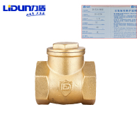 力盾 黄铜锻压卧式止回阀 6206 DN32 只