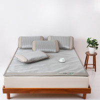 艾草驱蚊睡垫三件套 180cm*200cm 灰