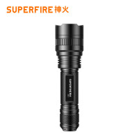 神火 紫光手电筒 Z03 12W 手电筒+电池+Type-C线+手绳+包装盒 1 个 手电 强光手电 手电筒