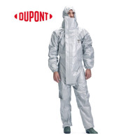 杜邦DUPONT TychemF级防化服防护服防强酸碱苯二甲i苯等有机和无机溶剂连体工业防护服