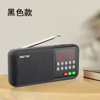 先科(SAST)多功能插卡蓝牙收音机 V20 黑色 高保真大喇叭超长续航迷你小巧便携可调频环绕音效